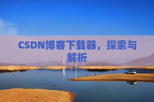 CSDN博客下载器，探索与解析