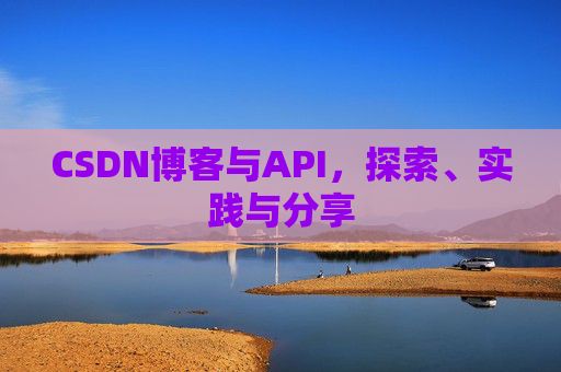 CSDN博客与API,探索、实践与分享